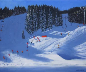 Skischule, Morzine, 2014